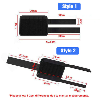 Adjustable Ankle Weights Support Brace Strap Shock Guard For Running Walking Crossfit Leg Strength