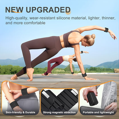 Magnetic Wrist Weights Ankle Weights For Women Men Pack Stackable Ideal For Jogging Yoga Fitness  G 5