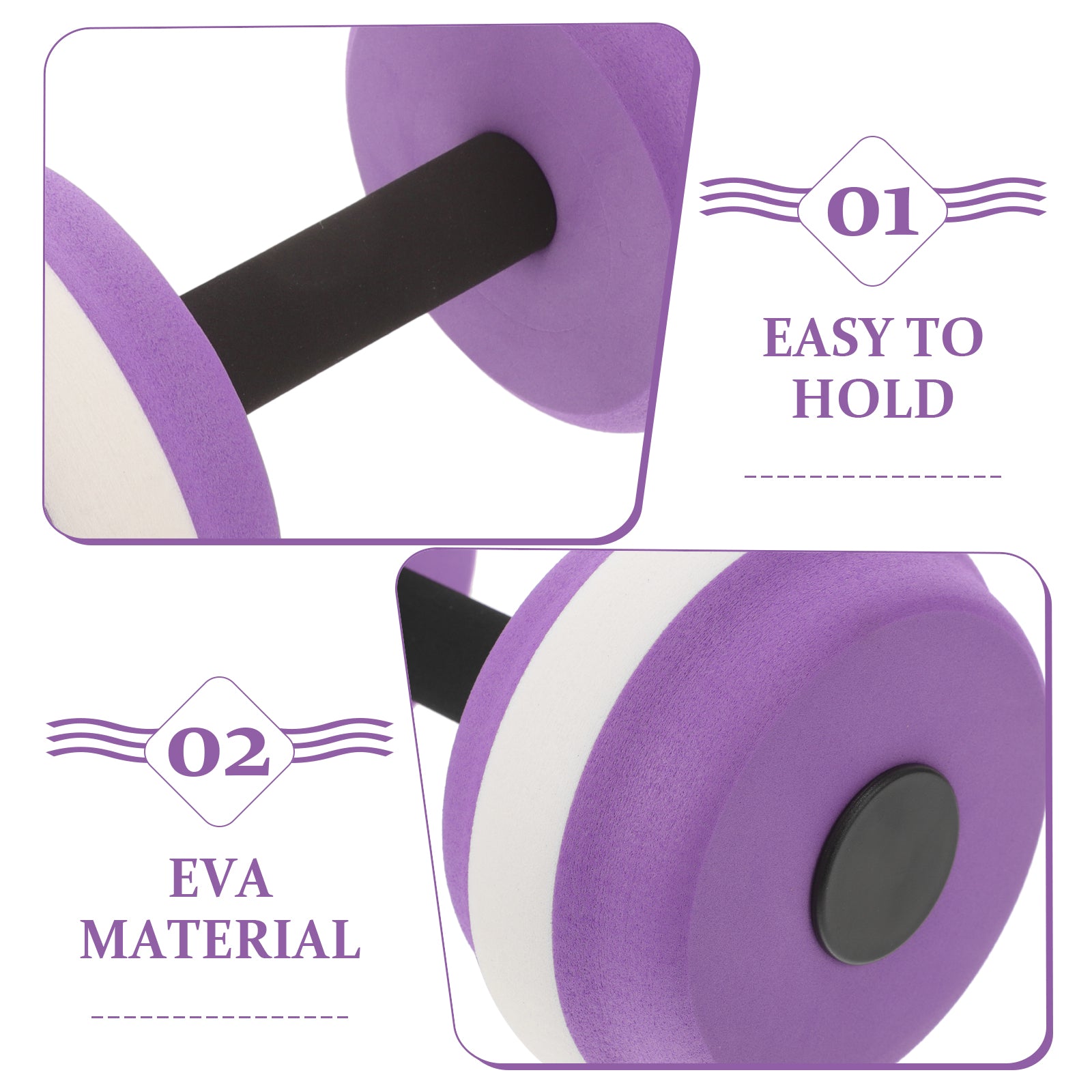 EVA Dumbbells On Water Pool Ankle Weights For Exercise Bubble Swim Equipment Swimming Exercises Too 5