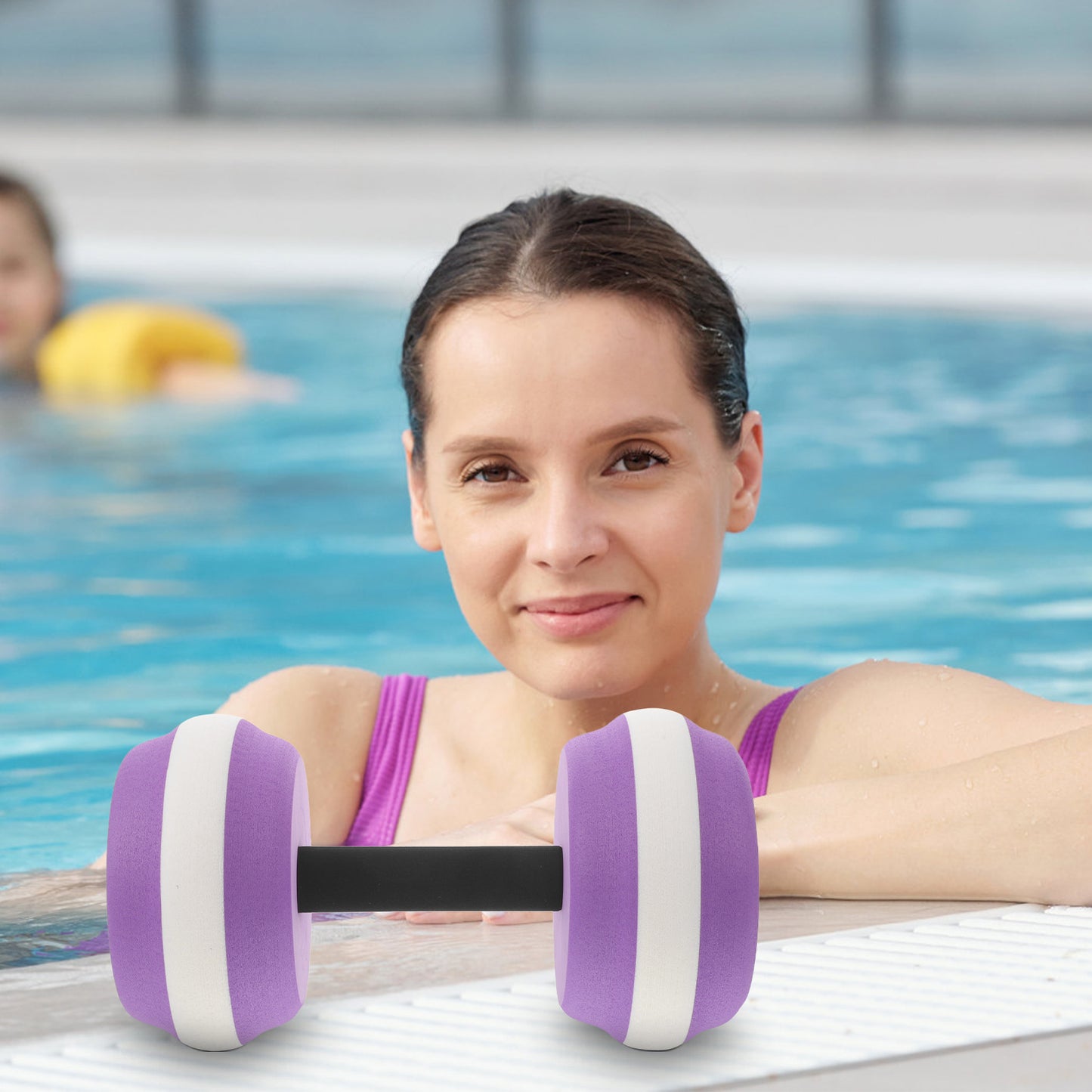 EVA Dumbbells On Water Pool Ankle Weights For Exercise Bubble Swim Equipment Swimming Exercises Too 1