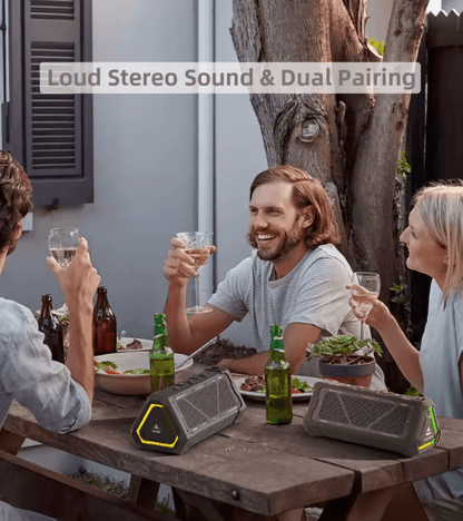 MLOVE P3 Outdoor Bluetooth Speaker With 40W Stereo Sound And RGB Lights 2