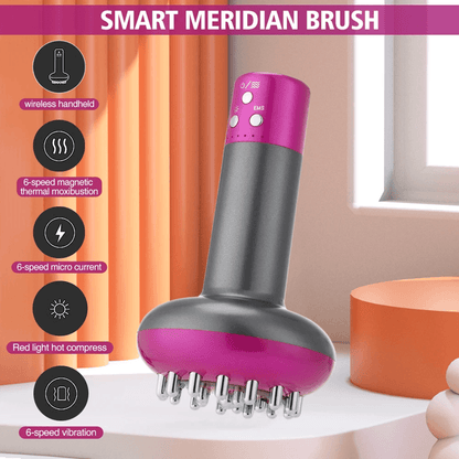 Rechargeable Guasha Massager with Heating for Body Shaping and Lymphatic Detox