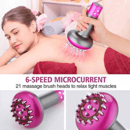 Rechargeable Guasha Massager With Heating For Body Shaping And Lymphatic Detox 2