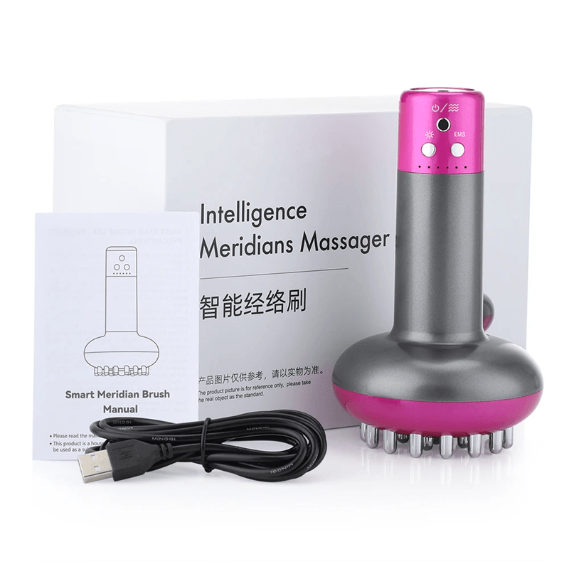 Rechargeable Guasha Massager With Heating For Body Shaping And Lymphatic Detox 6