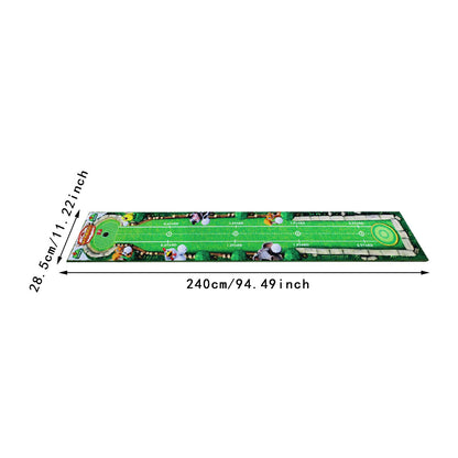 Golf Putting Mat Gift For Golfer Portable Golf Training Aid  Lightweight Golfing Accessory To Impro 11
