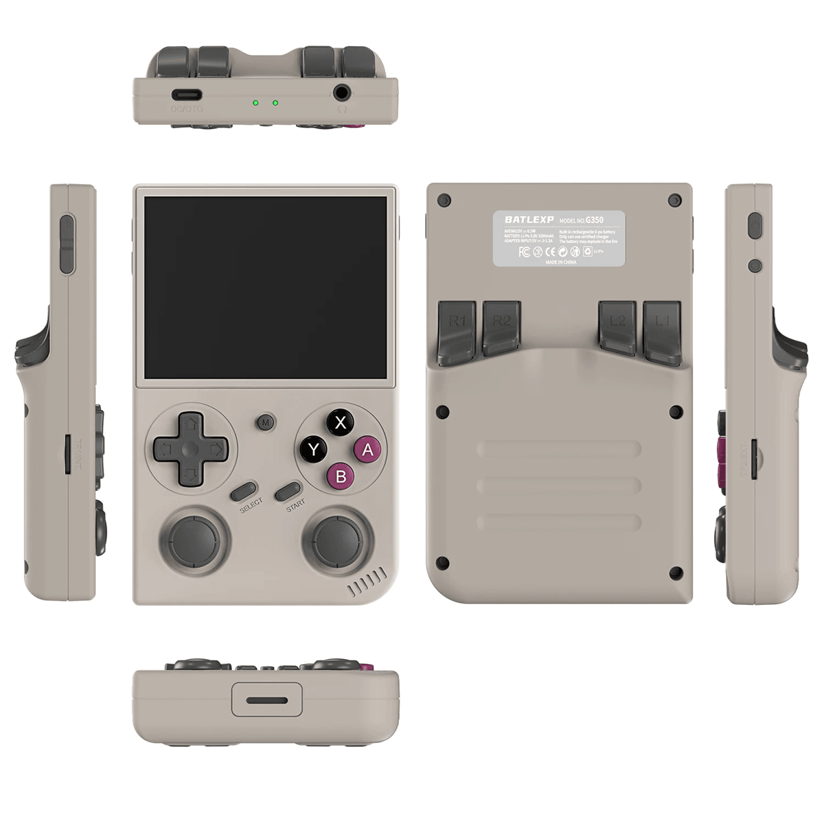 BATLEXP G350 Retro Handheld Game Console With IPS Screen And Dual Joysticks 3