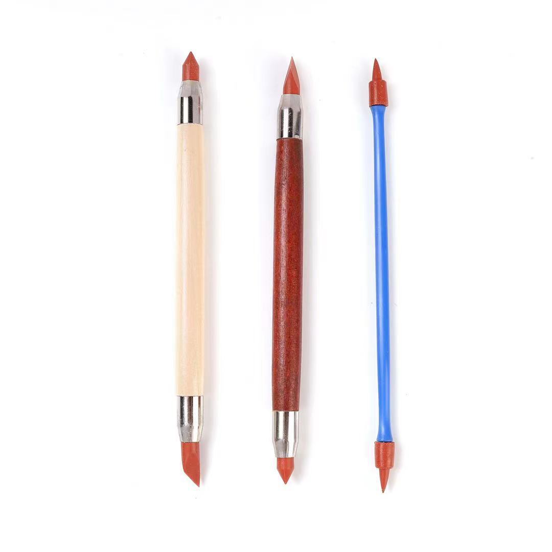 Ultimate Polymer Clay Tools Kit, Sculpture, Carving & Dot Painting Set with Silicone Drill Pen