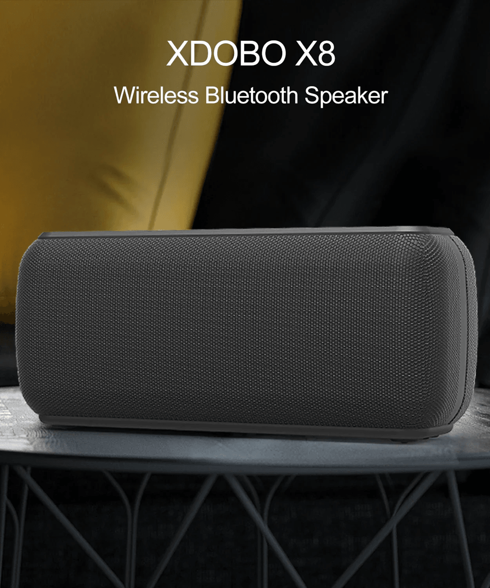Xdobo X8 II Portable Bluetooth Speaker with 60W Power and Deep Bass