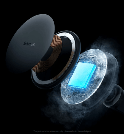 Baseus Magnetic Wireless Car Charger With 15W Fast Charging And Phone Mount 1