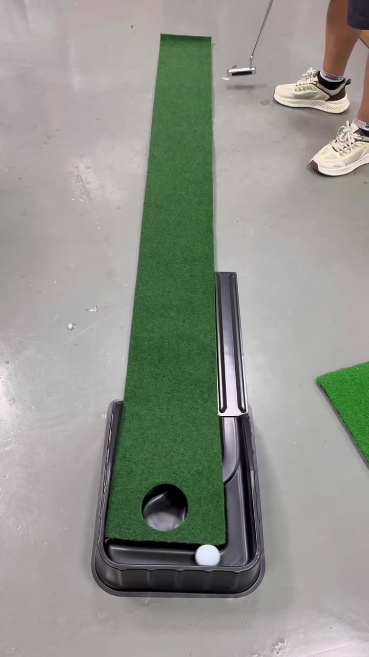 Premium Putting Mat Perfect Your Golf Skills at Home, Realistic Green Surface to Improve Your Putting Stroke