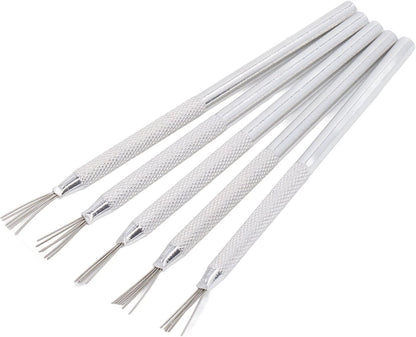 1/2/6pcs 7 Pins Needles Texture Ceramics Tools Set, Polymer Clay Sculpting, DIY Pottery Brush for Detailed Molding