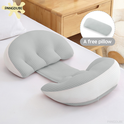 Pregnancy Pillow, Cotton Waist Support, Auxiliary Pillow for Pregnant Women Sleeping, Comfortable Body Pillow