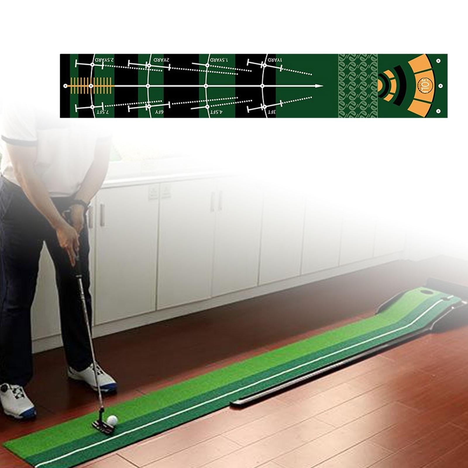 Lightweight Foldable Golf Putting Mat Portable Golf Putting Practice Mat Durable Golf Training Pad  1