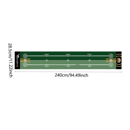 Lightweight Foldable Golf Putting Mat Portable Golf Putting Practice Mat Durable Golf Training Pad  7