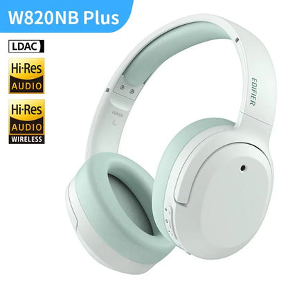 Edifier W820NB Plus Wireless Headphones  OverEar Bluetooth Headset With 43dB ANC HiRes LDAC  49H Pl 10