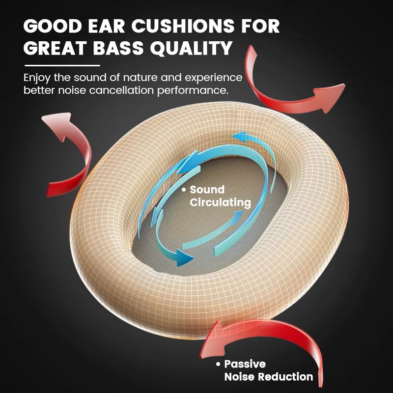 Edifier W820NB Plus Wireless Headphones  OverEar Bluetooth Headset With 43dB ANC HiRes LDAC  49H Pl 4