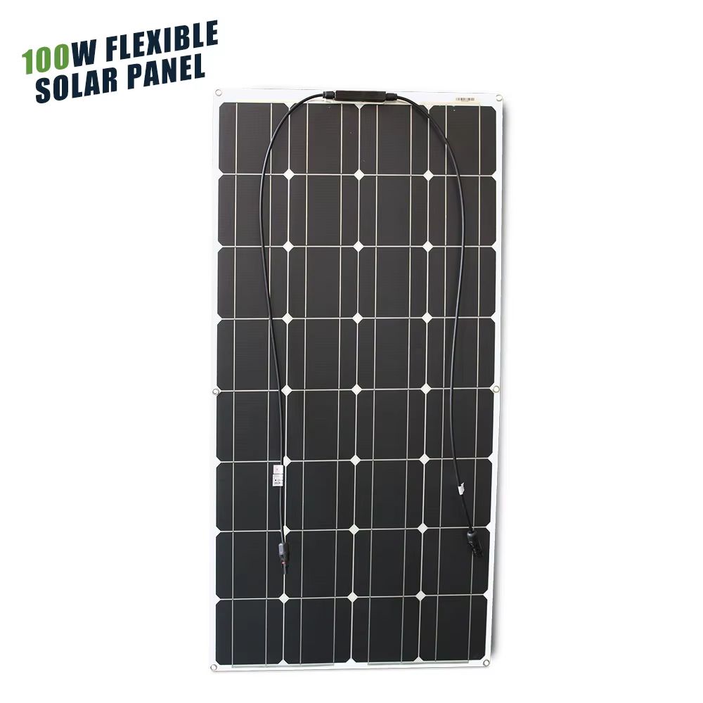 12V Flexible Solar Panel  100W600W Bendable Waterproof Monocrystalline Panel For RV Boat And Outdoo 6
