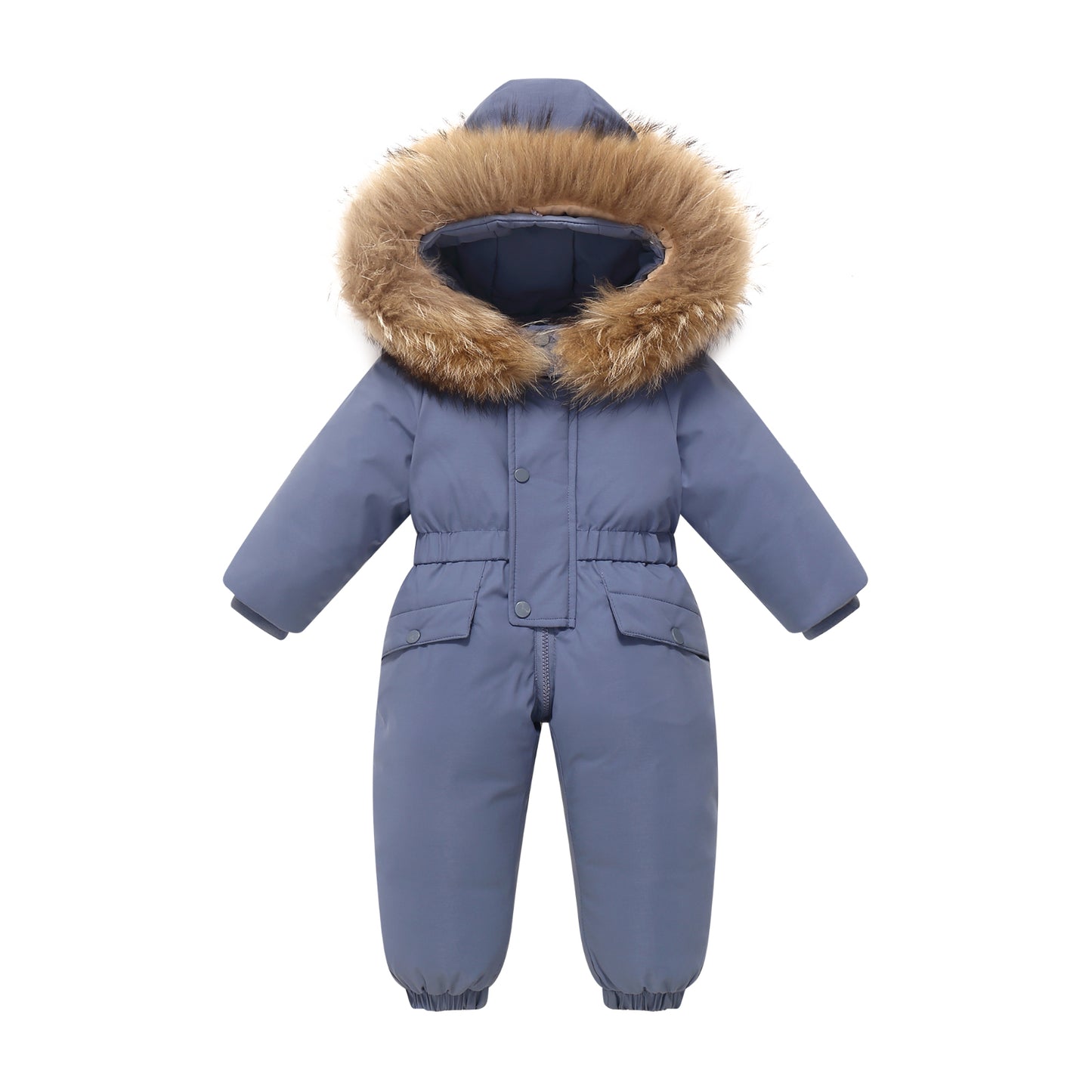Winter Snow Overalls Clothes Snowsuit Duck Down Jacket Kids Girl Coat Park Infant Boy Jumpsuit Baby 5