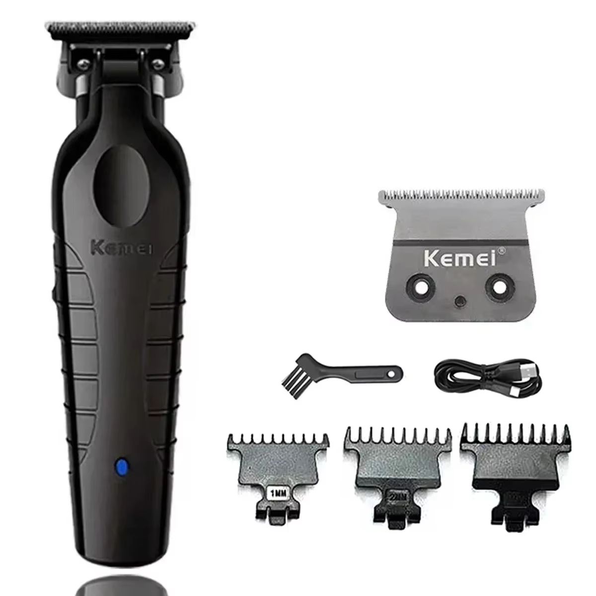 Kemei KM2299 Professional Hair Clipper  Mens Hair Trimmer  Haircut Machine With Precision Cutting B 8