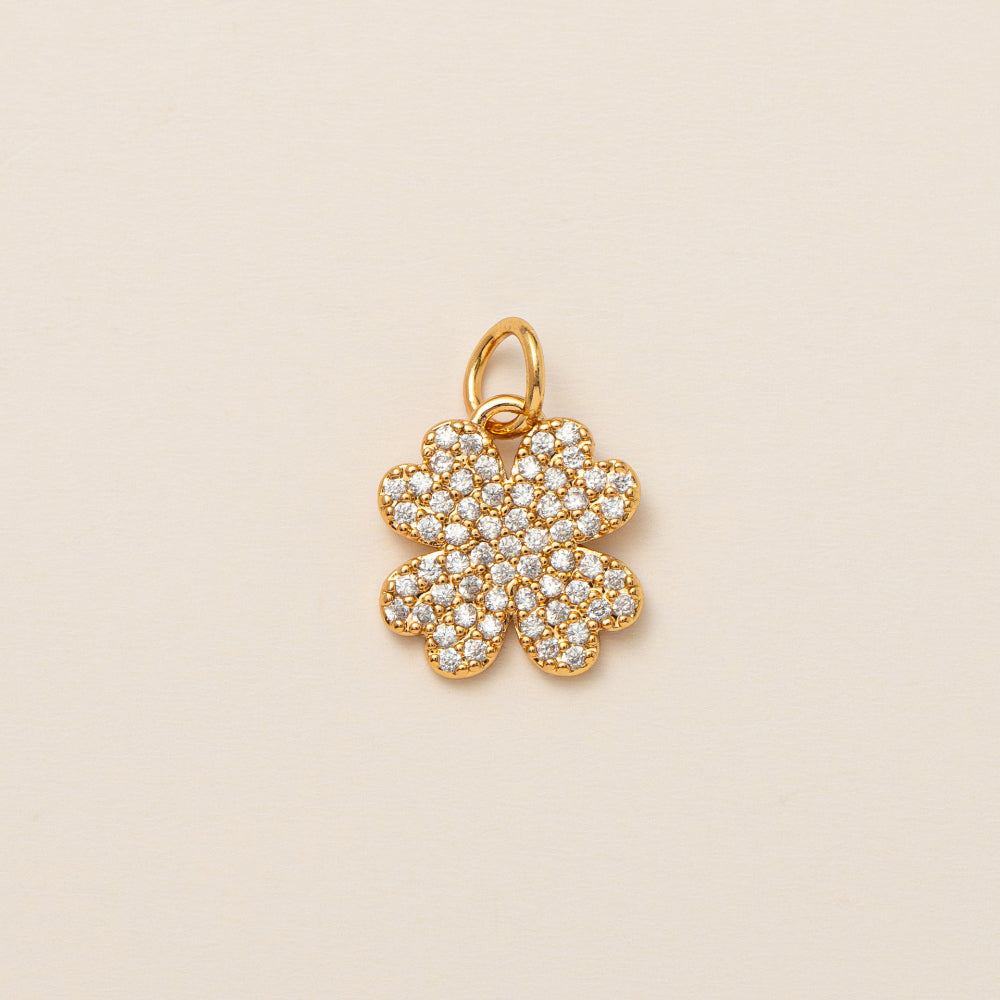 GoldPlated Small Pendant With Love Airplane Letters Smiling Face  Horseshoe Color Preserved Fashion