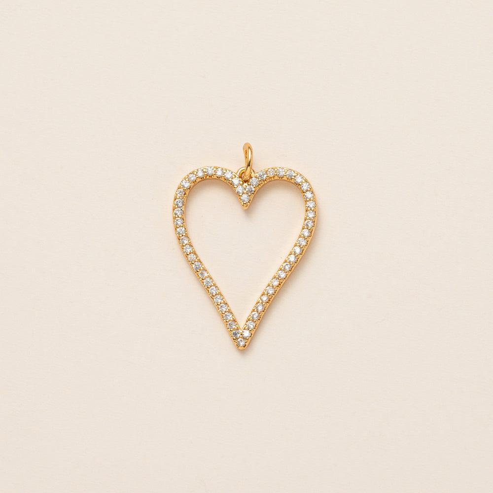 GoldPlated Small Pendant With Love Airplane Letters Smiling Face  Horseshoe Color Preserved Fashion