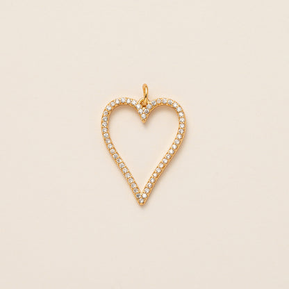 GoldPlated Small Pendant With Love Airplane Letters Smiling Face  Horseshoe Color Preserved Fashion