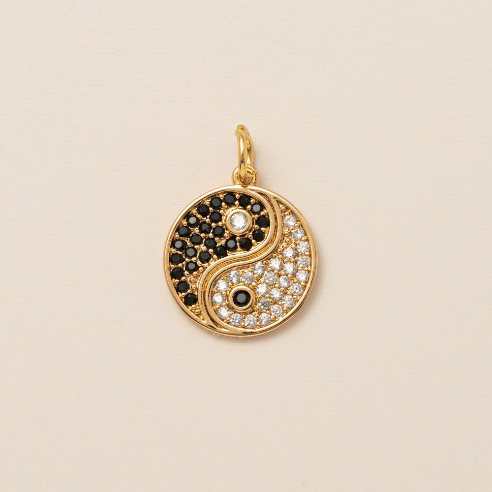 GoldPlated Small Pendant With Love Airplane Letters Smiling Face  Horseshoe Color Preserved Fashion