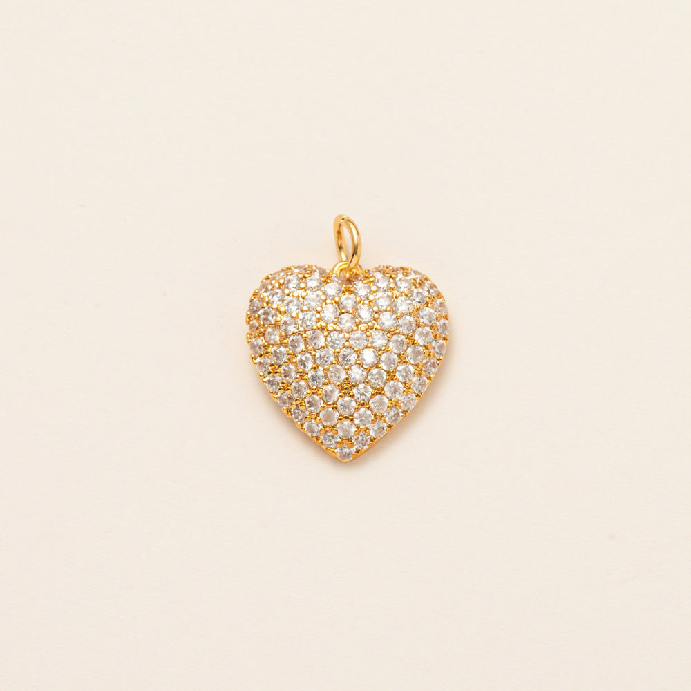 GoldPlated Small Pendant With Love Airplane Letters Smiling Face  Horseshoe Color Preserved Fashion