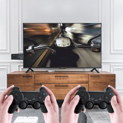 Retro Video Game Console Stick with 2.4G Wireless Controllers and 20000 Games