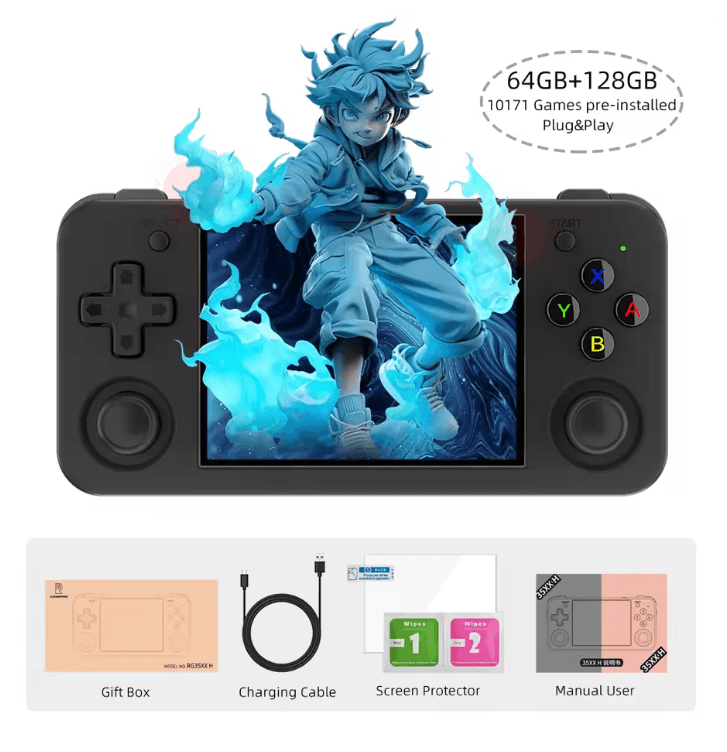 ANBERNIC RG35XX H Retro Handheld Game Console With IPS Screen And 5000 Games 9