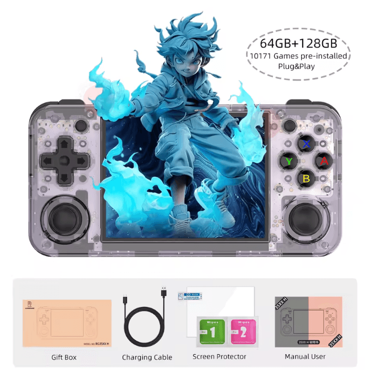 ANBERNIC RG35XX H Retro Handheld Game Console With IPS Screen And 5000 Games 10