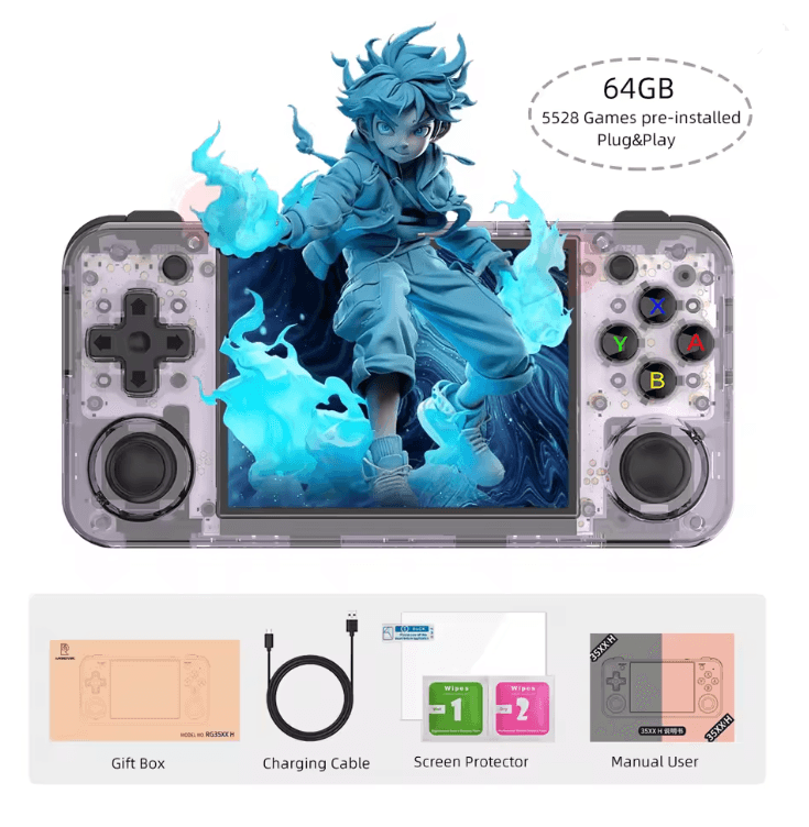 ANBERNIC RG35XX H Retro Handheld Game Console With IPS Screen And 5000 Games 7
