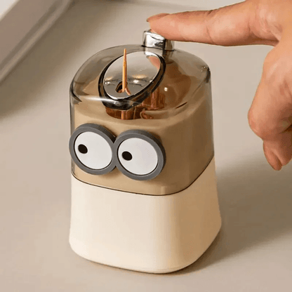 Automatic Popup Toothpick Holder Creative PushType Toothpick Storage Box For Dining Room  Kitchen 4
