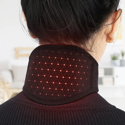 Self Heating Tourmaline Neck Support Brace Belt Infrared Magnet Therapy 1
