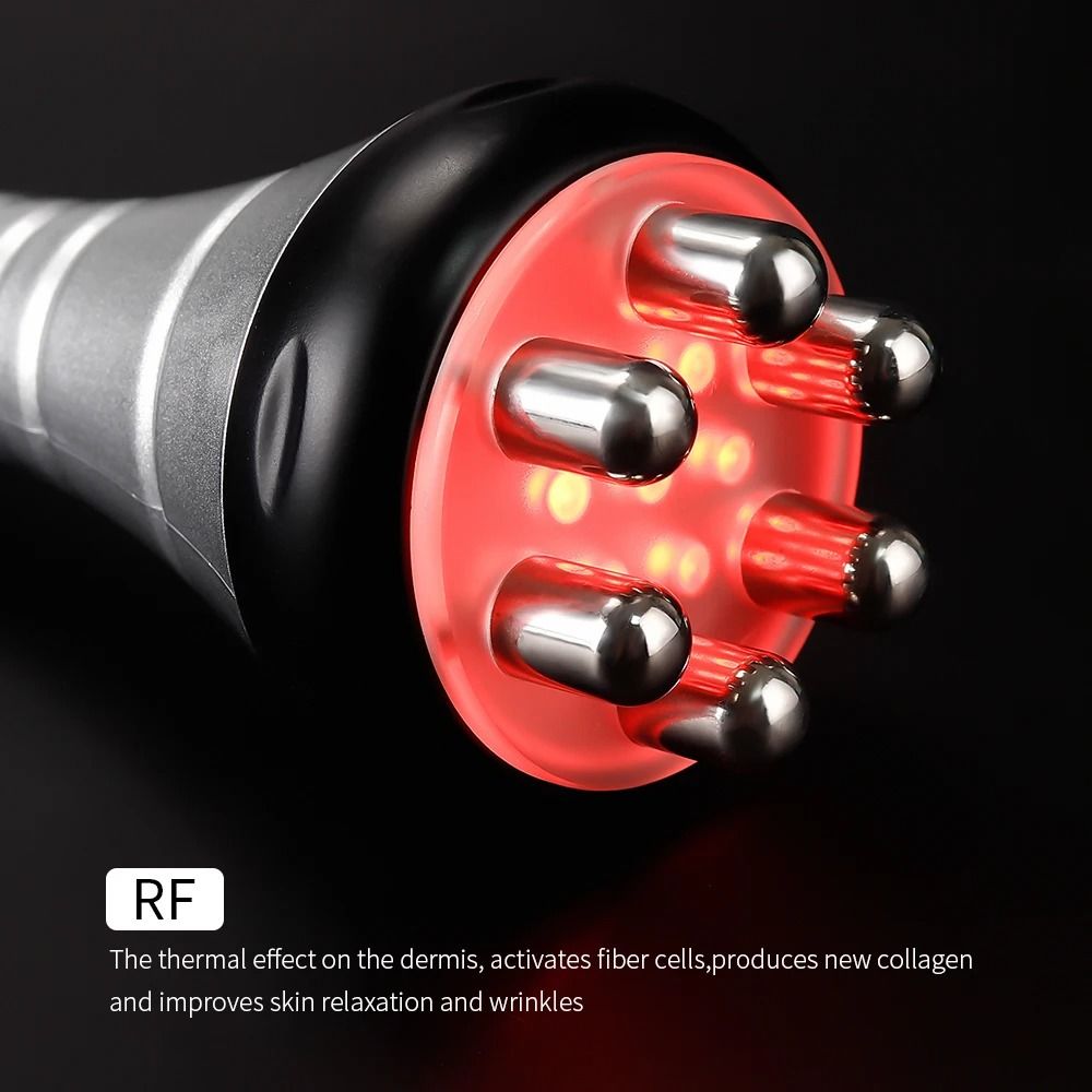 Radio Frequency Skin Tightening Device With Red Light Therapy For Face And Neck 3
