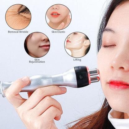 Radio Frequency Skin Tightening Device With Red Light Therapy For Face And Neck 4