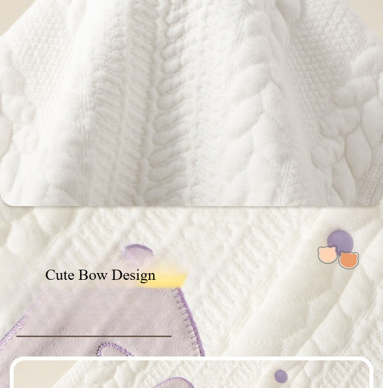 Cute Fall And Winter Baby Pure Cotton Onesie Newborn Boys Girls Warm Jumpsuit Clip Cotton Models Soft Infant Clothing