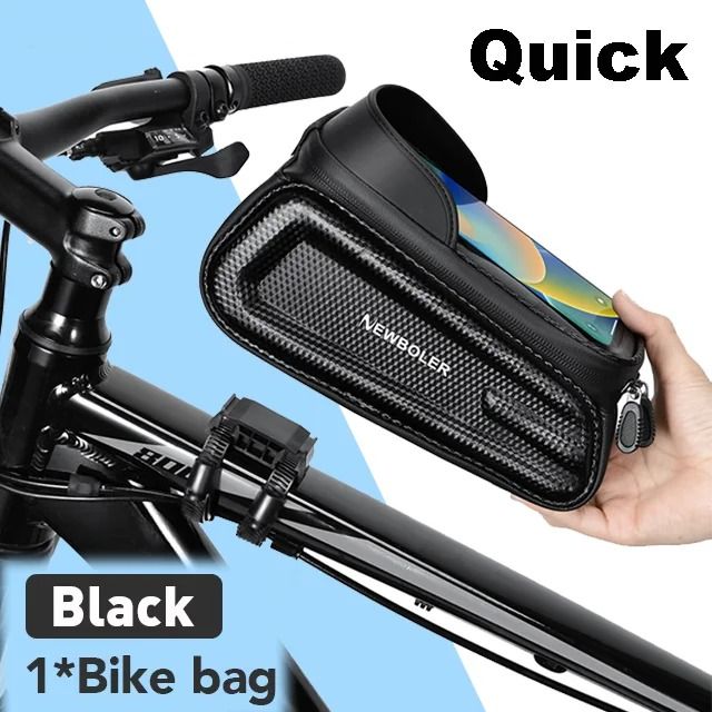 Waterproof Bicycle Frame Bag With Touch Screen Phone Case For 65 Inch Devices 9