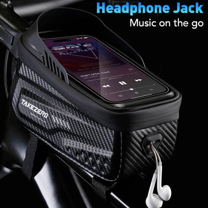 Waterproof Bicycle Frame Bag With Touch Screen Phone Case For 65 Inch Devices 4