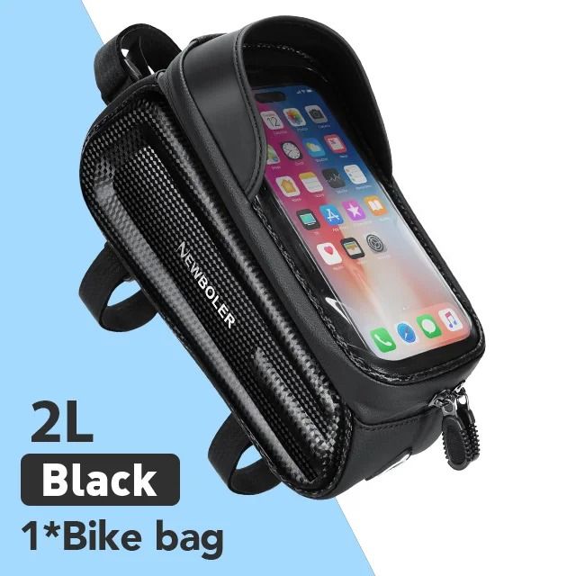 Waterproof Bicycle Frame Bag With Touch Screen Phone Case For 65 Inch Devices 8