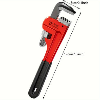 Heavy Duty Adjustable Aluminum Pipe Wrench With Floating Jaw  8 Inch  12 Inch 4
