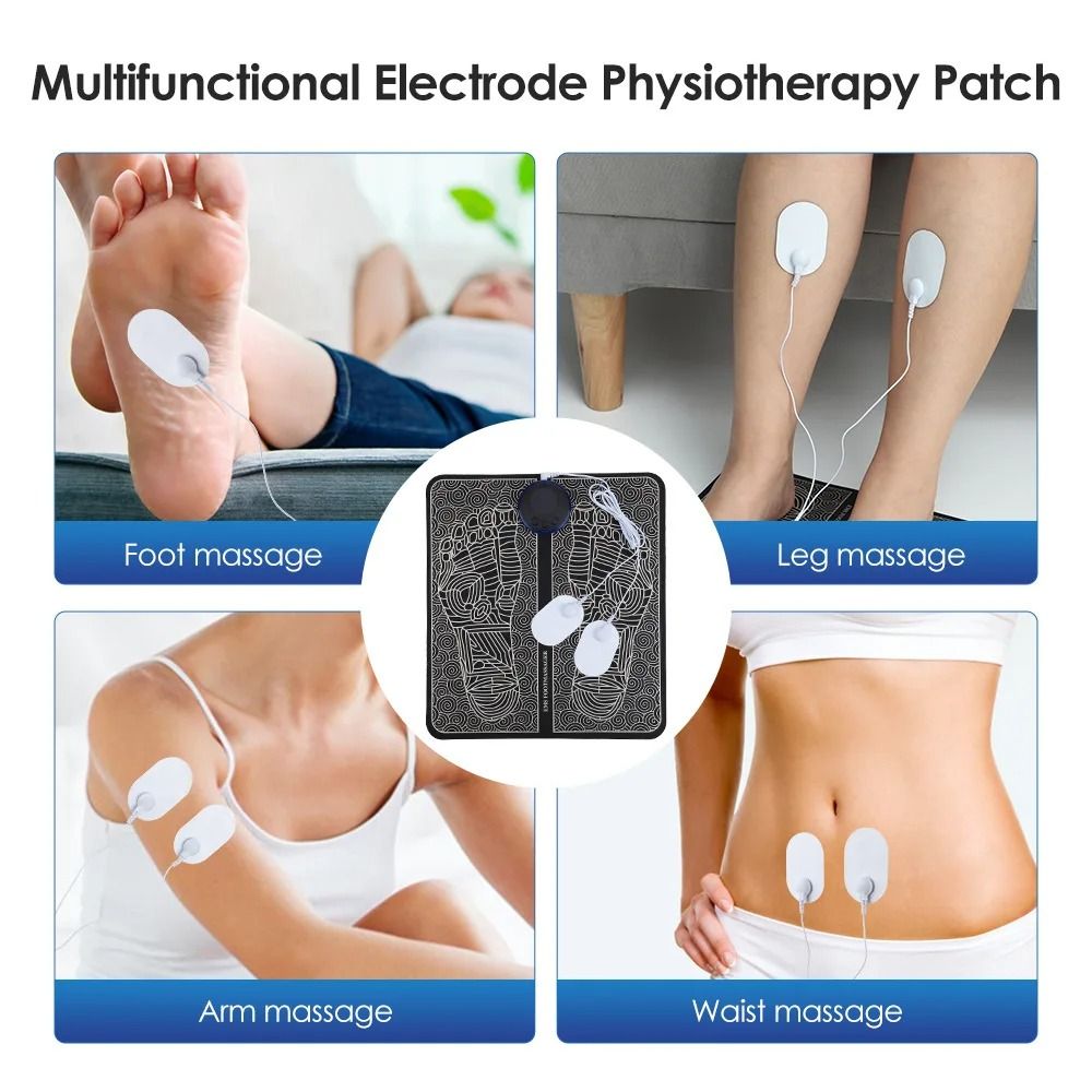 EMS Foot Massager Pad With Electric Muscle Stimulation And Acupoint Therapy 2