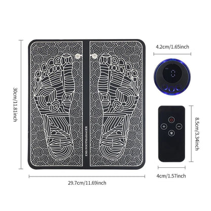 EMS Foot Massager Pad With Electric Muscle Stimulation And Acupoint Therapy 5
