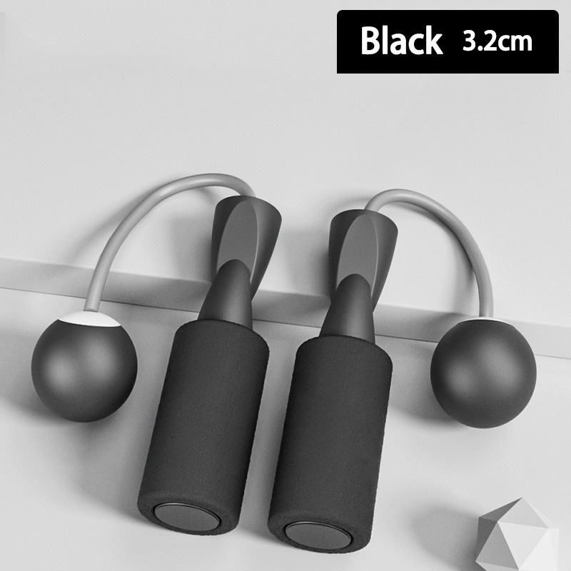 Fitness Jump Rope With Big Ball, Heavy Cordless Skipping Rope for Fat Burning, Suitable for Household Indoor Sports