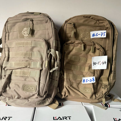 Waterproof Tactical Shoulder Backpack with Chest Strap for Travel and School