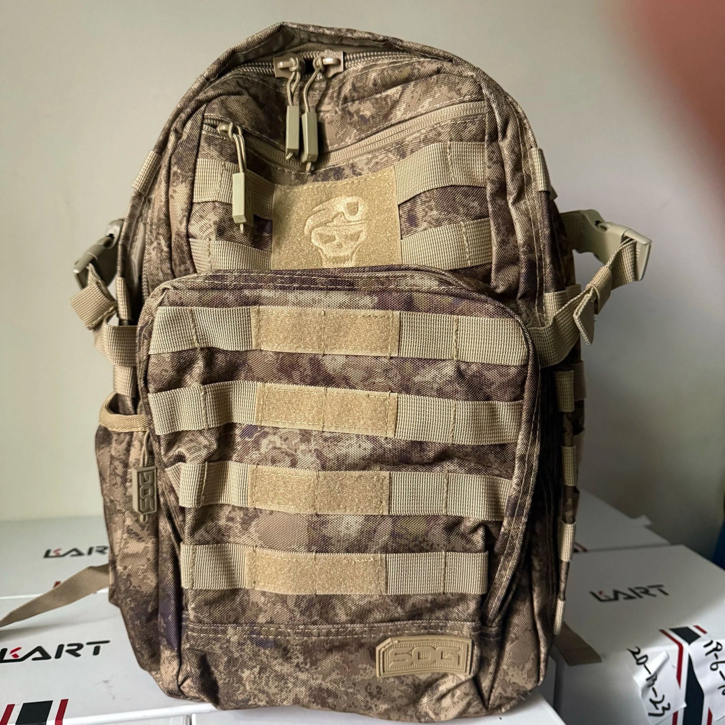 Waterproof Tactical Shoulder Backpack With Chest Strap For Travel And School 2