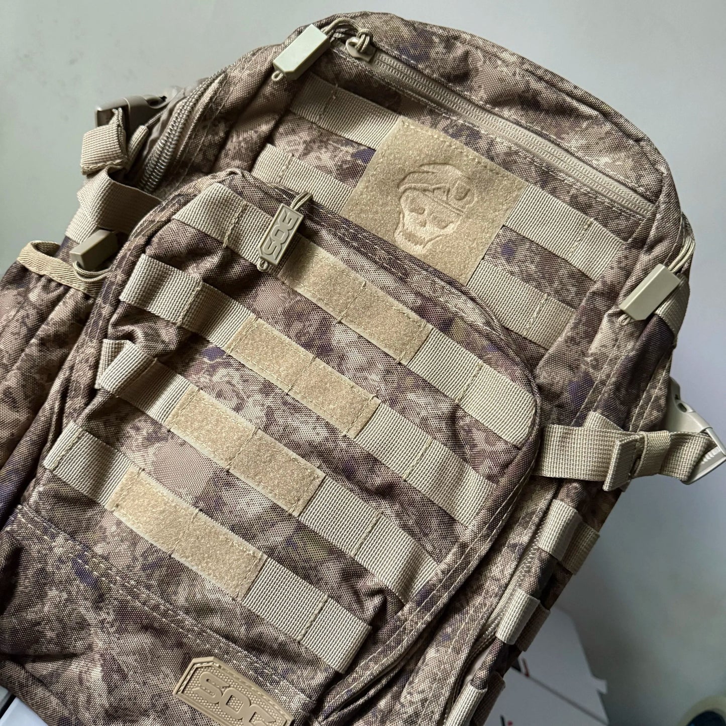 Waterproof Tactical Shoulder Backpack With Chest Strap For Travel And School 7