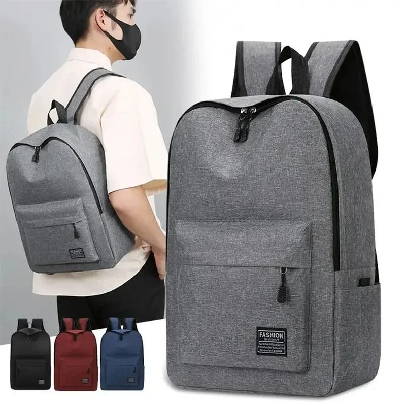 Large Capacity Oxford School Backpack Computer Travel Bag Washable