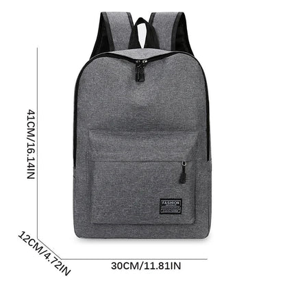 Large Capacity Oxford School Backpack Computer Travel Bag Washable 4