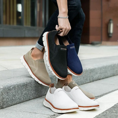 Men Breathable Mesh Loafers Lightweight Summer Fashion Trainers 3